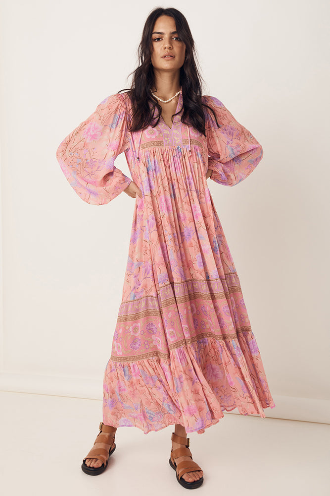 Butterfly Boho Maxi Dress – SPELL